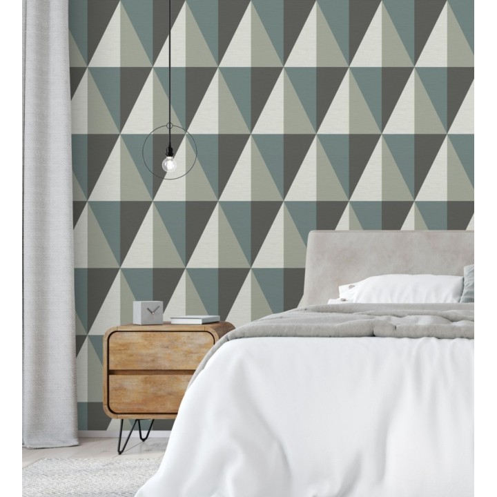 Papel pintado rombos grandes estilo nórdico - Paradox 679820