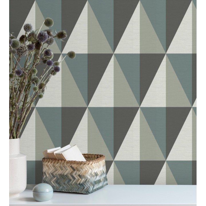 Papel pintado rombos grandes estilo nórdico - Paradox 679820