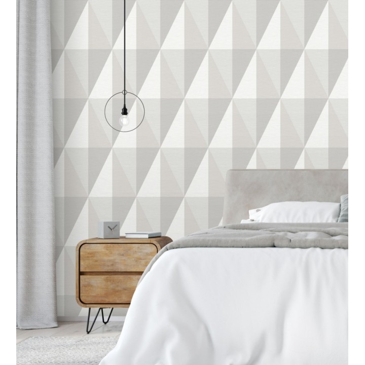 Papel pintado rombos grandes estilo nórdico - Paradox 679821