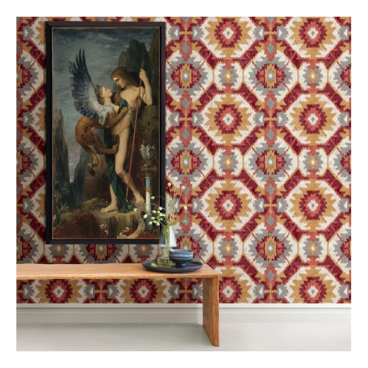 Papel pintado imitación tapiz estilo boho - Boho Home 679832