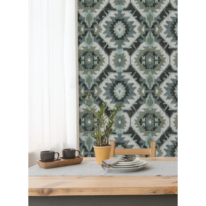 Papel pintado imitación tapiz estilo boho - Boho Home 679833