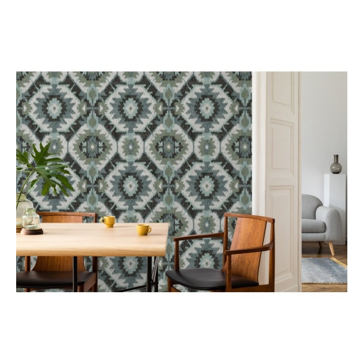 Papel pintado imitación tapiz estilo boho - Boho Home 679833