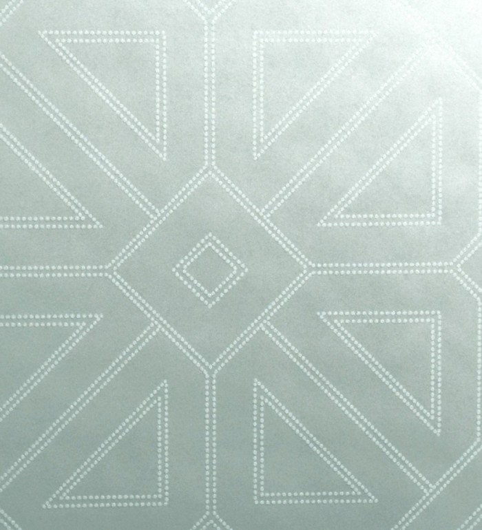 Papel pintado geométrico lujoso con incrustaciones de cristales de gel - Cooper Place 679841