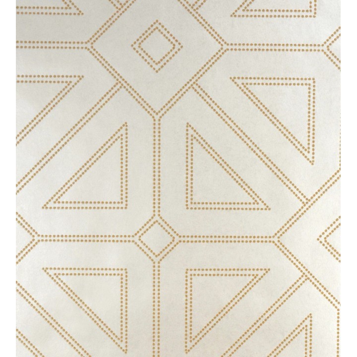 Papel pintado geométrico lujoso con incrustaciones de cristales de gel - Cooper Place 679842