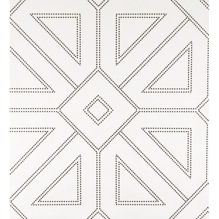 Papel pintado geométrico lujoso con incrustaciones de cristales de gel - Cooper Place 679843