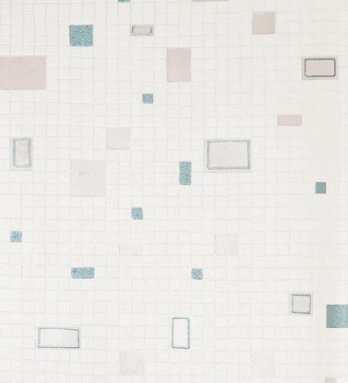 Papel pintado gresite pequeño para baños - Vezzola 119514