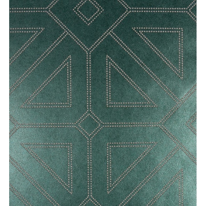 Papel pintado geométrico lujoso con incrustaciones de cristales de gel - Cooper Place 679844