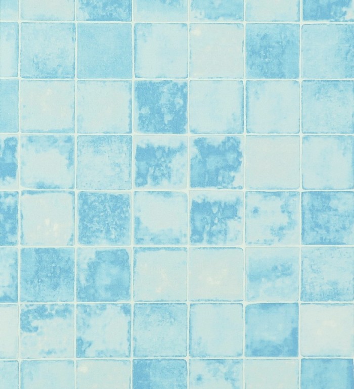Papel pintado azulejos cuadrados Shabby Chic - Benaize 119516