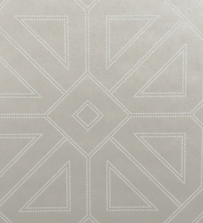 Papel pintado geométrico lujoso con incrustaciones de cristales de gel - Cooper Place 679845