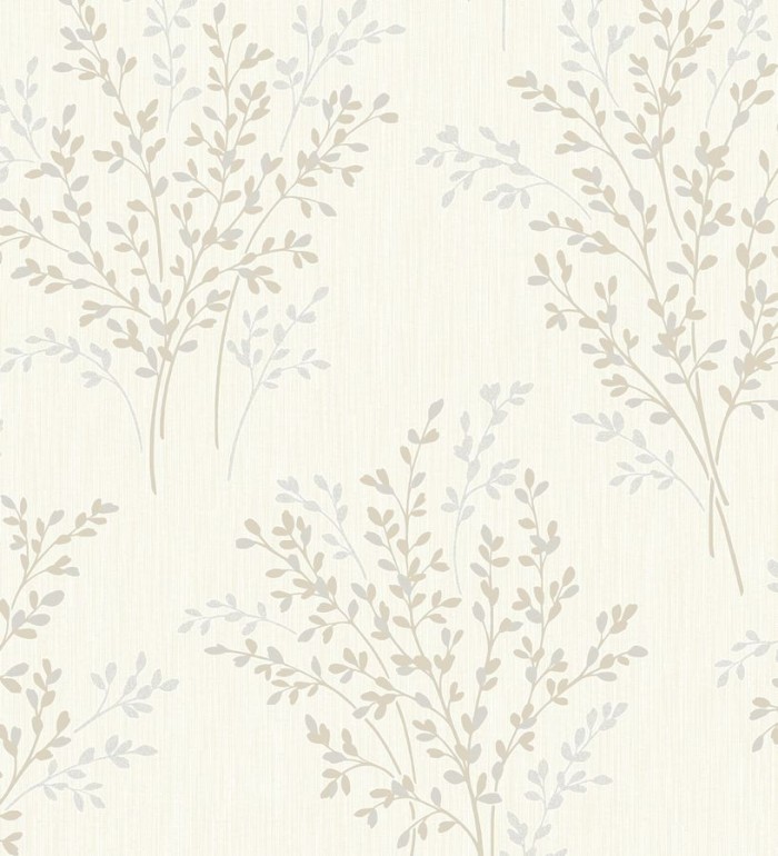 Papel pintado ramilletes de hojas pequeñas - Mino Bouquet 680098