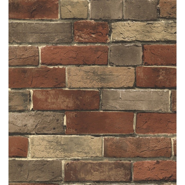 Papel pintado muro de ladrillos vistos urbano - Jersey 119536