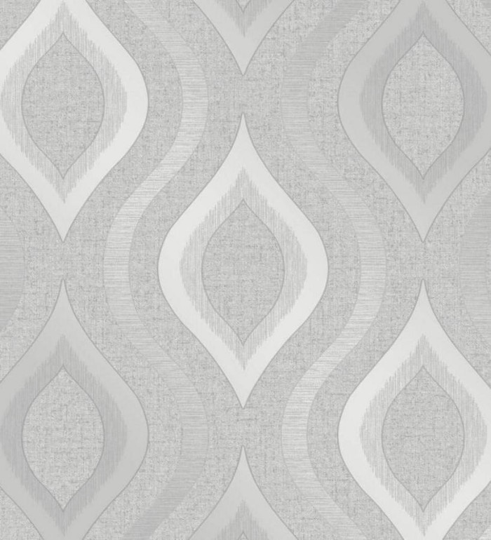 Papel pintado geométricos ondas elegantes - Sidney Palace 680112