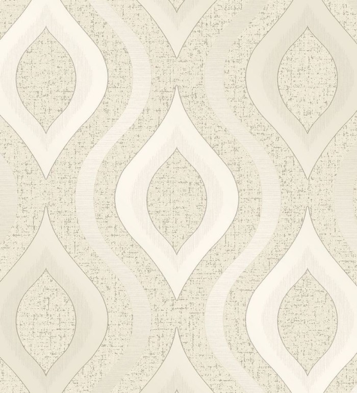 Papel pintado geométricos ondas elegantes - Sidney Palace 680115