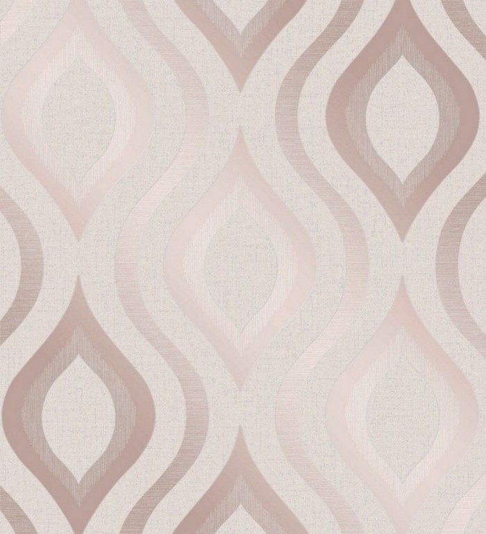 Papel pintado geométricos ondas elegantes - Sidney Palace 680127