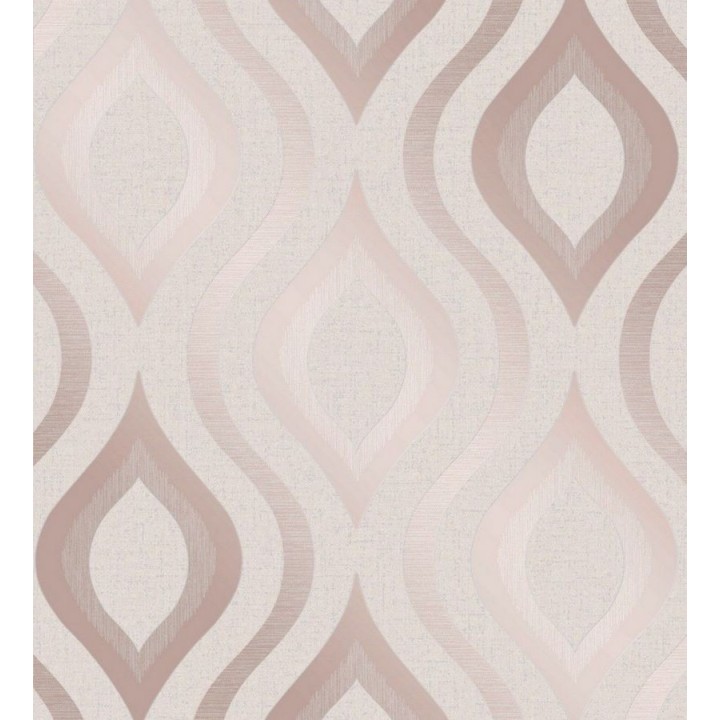 Papel pintado geométricos ondas elegantes - Sidney Palace 680127