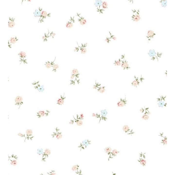Papel pintado flores estilo Liberty vintage - Graveol 119594