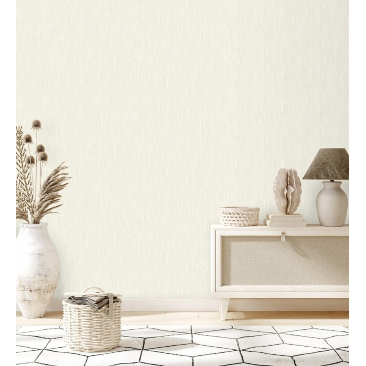 Papel pintado liso con textura textil - Lenon Hall 680581