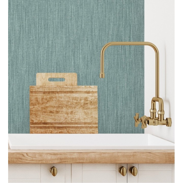 Papel pintado liso con textura textil - Lenon Hall 680583