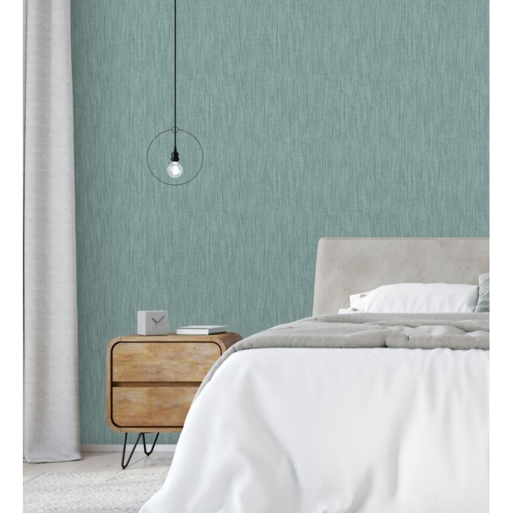 Papel pintado liso con textura textil - Lenon Hall 680583