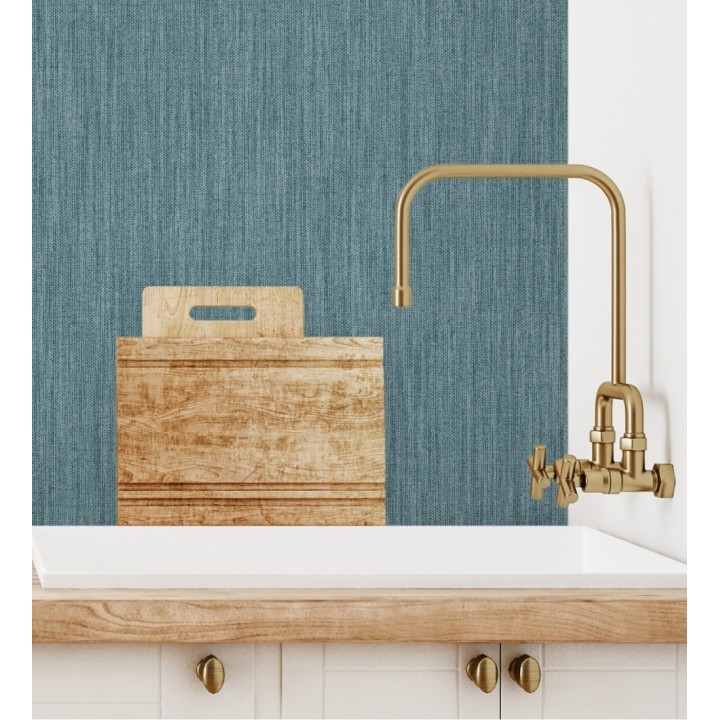 Papel pintado liso con textura textil - Lenon Hall 680584