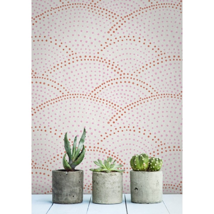 Papel pintado abstracto evocando olas del mar estilo nórdico - Nordik Curves 680590