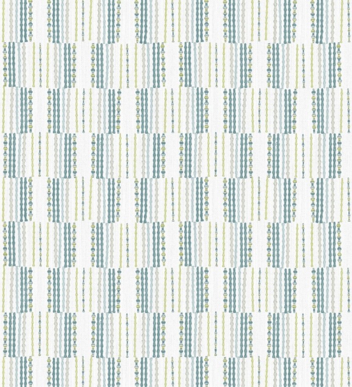 Papel pintado de lineas abstractas con textura textil - Trevor Ornaments 680591