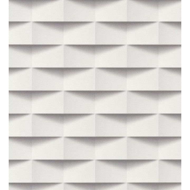 Papel pintado tejas abstractas geométricas - Allport 119702