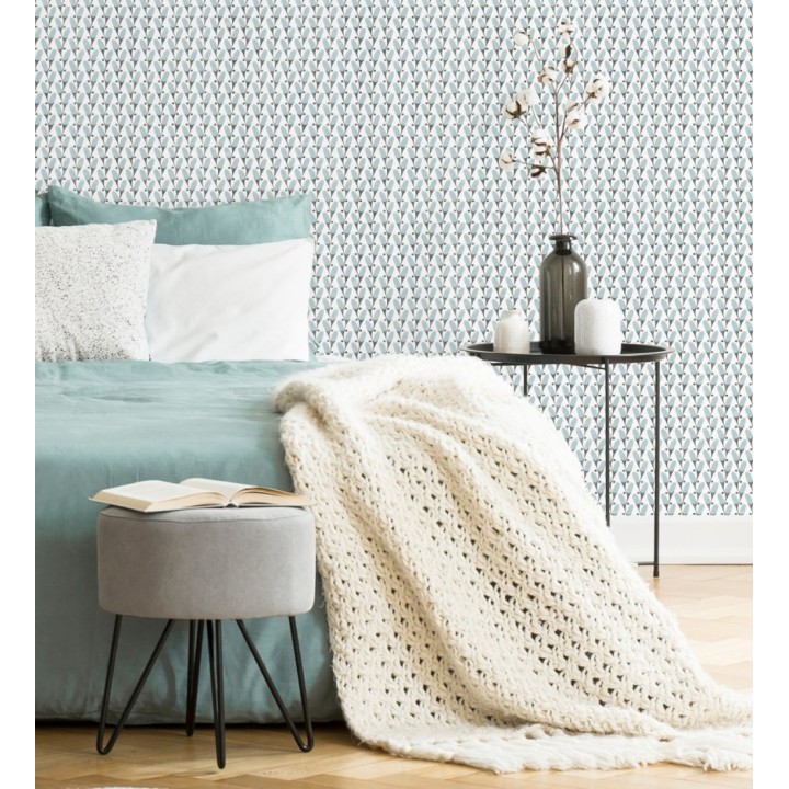 Papel pintado de pequeñas bellotas estilo nórdico - Blossom Nordic 680599