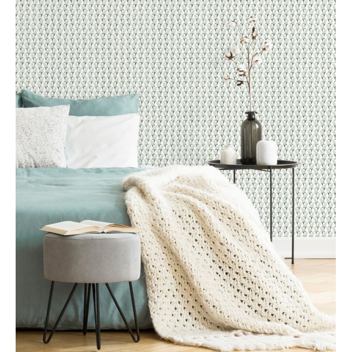 Papel pintado de pequeñas bellotas estilo nórdico - Blossom Nordic 680600