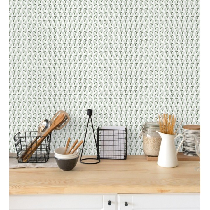 Papel pintado de pequeñas bellotas estilo nórdico - Blossom Nordic 680600