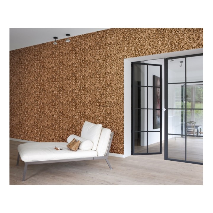 Papel pintado imitación pelo de liebre - Lusaka 119843