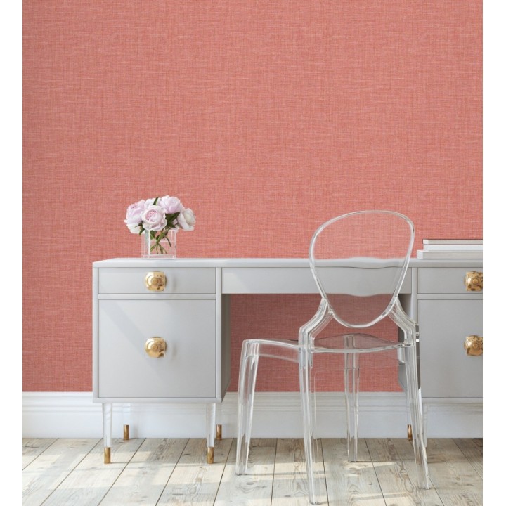 Papel pintado liso con textura textil - Bucarest 680657