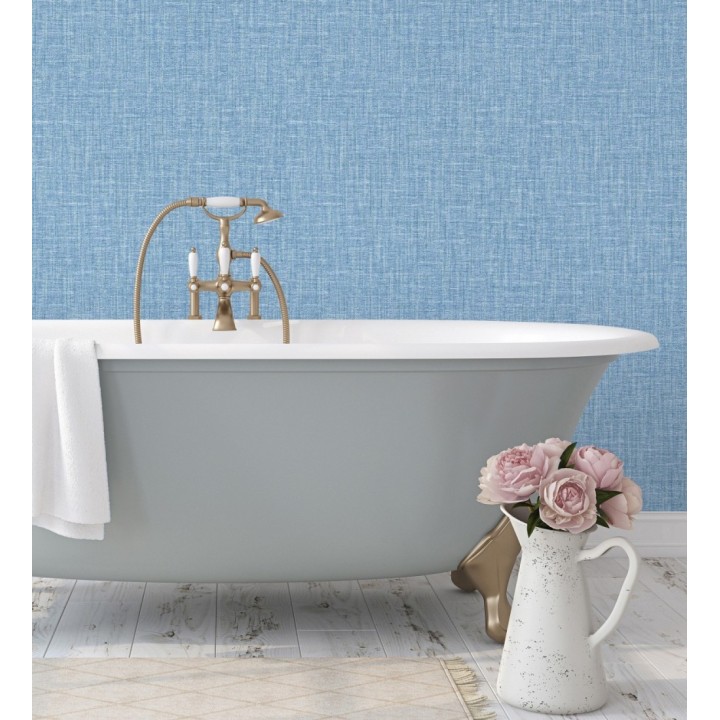 Papel pintado liso con textura textil - Bucarest 680658