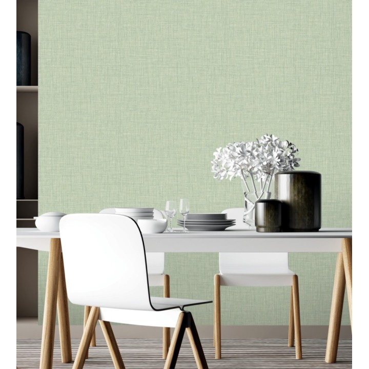 Papel pintado liso con textura textil - Bucarest 680659