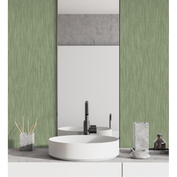 Papel pintado liso texturizado imitando al textil - Payton 680670