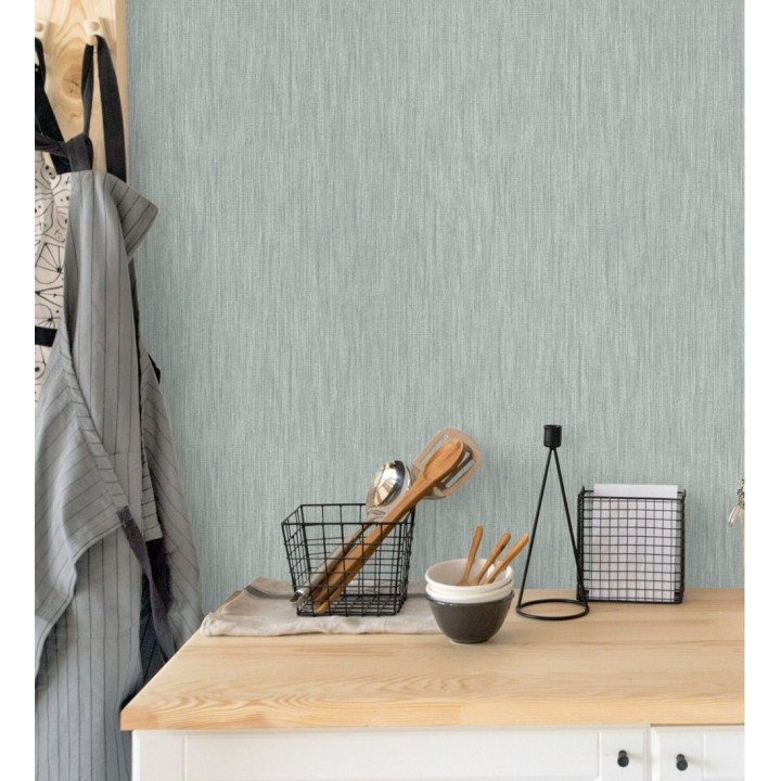 Papel pintado liso texturizado imitando al textil - Payton 680674