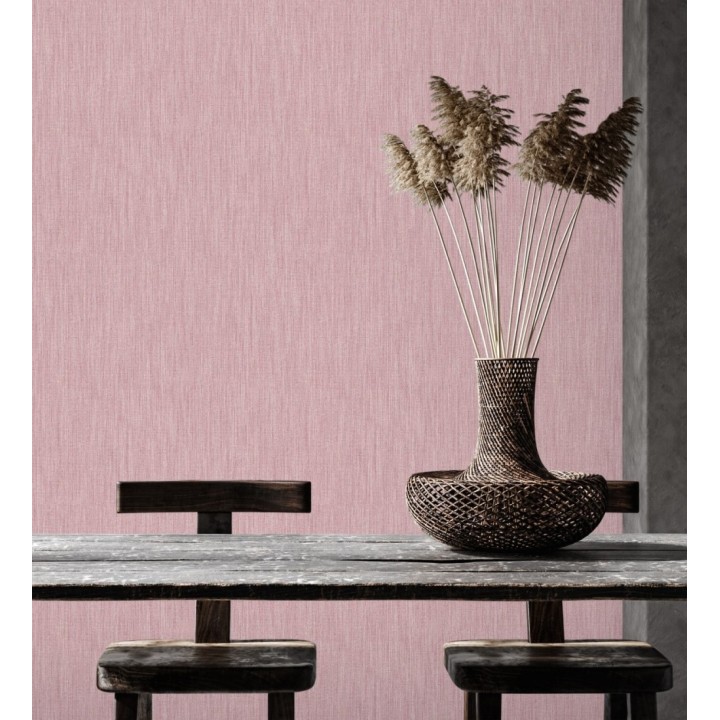 Papel pintado liso texturizado imitando al textil - Payton 680675