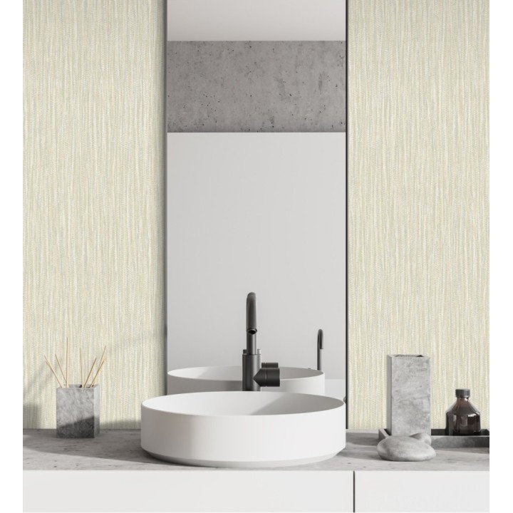 Papel pintado liso texturizado imitando al textil - Payton 680678