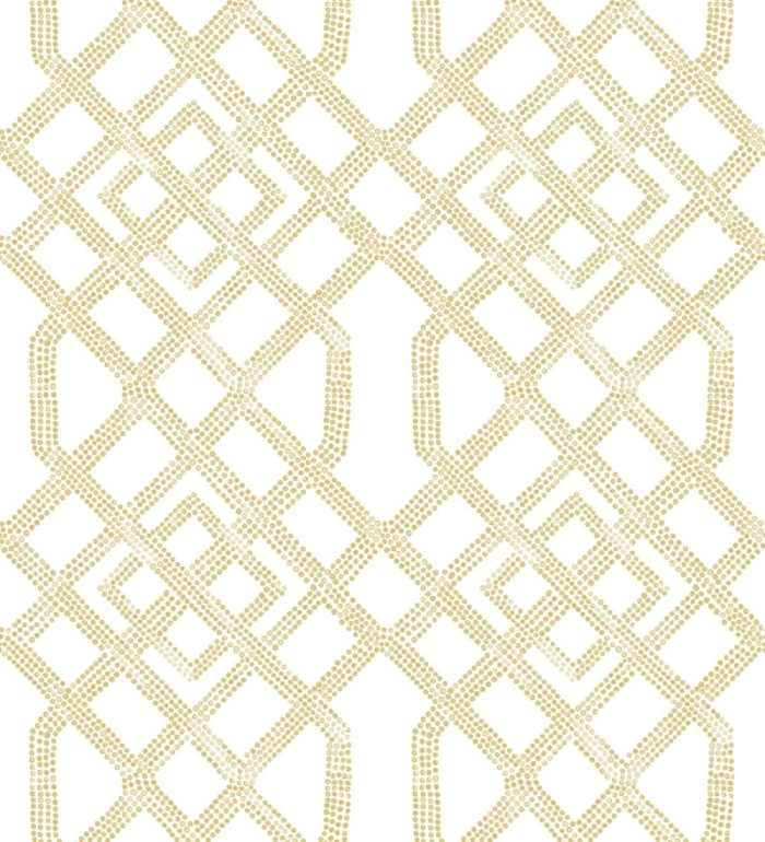 Papel pintado de celosías con dibujo geométrico estilo nórdico - Royal Wells 680689