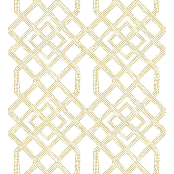 Papel pintado de celosías con dibujo geométrico estilo nórdico - Royal Wells 680689