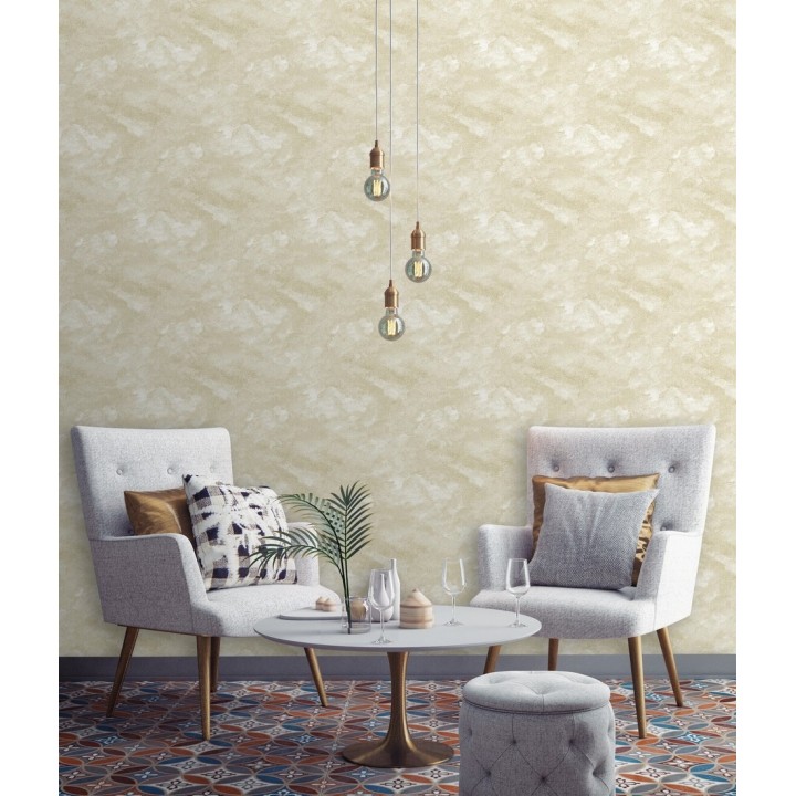 Papel pintado moderno con estuco abstracto - Norfolk 680694