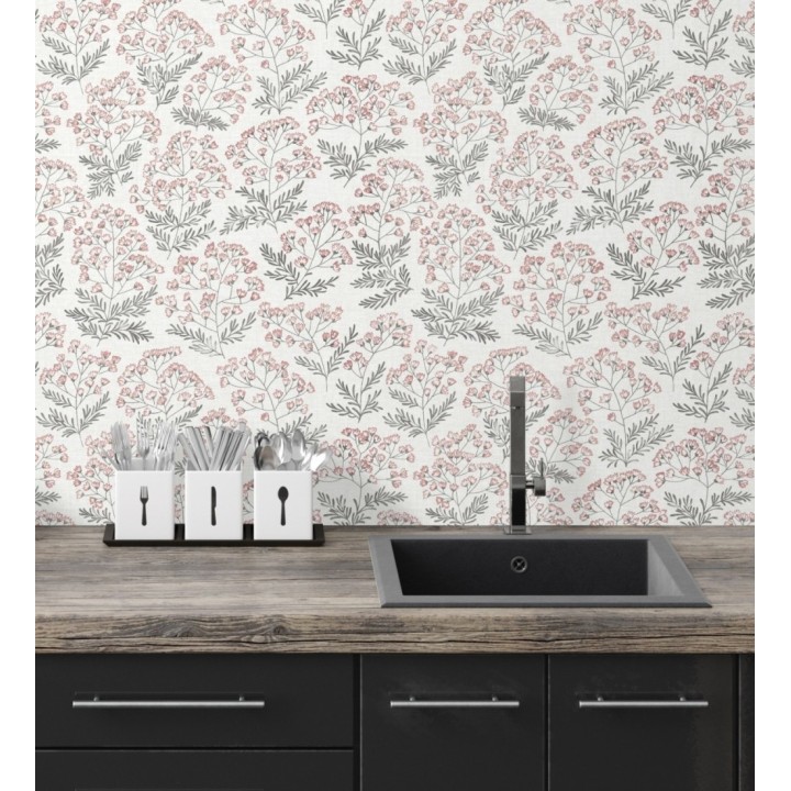 Papel pintado ramillete de flores - Glasgow Flowers 680698