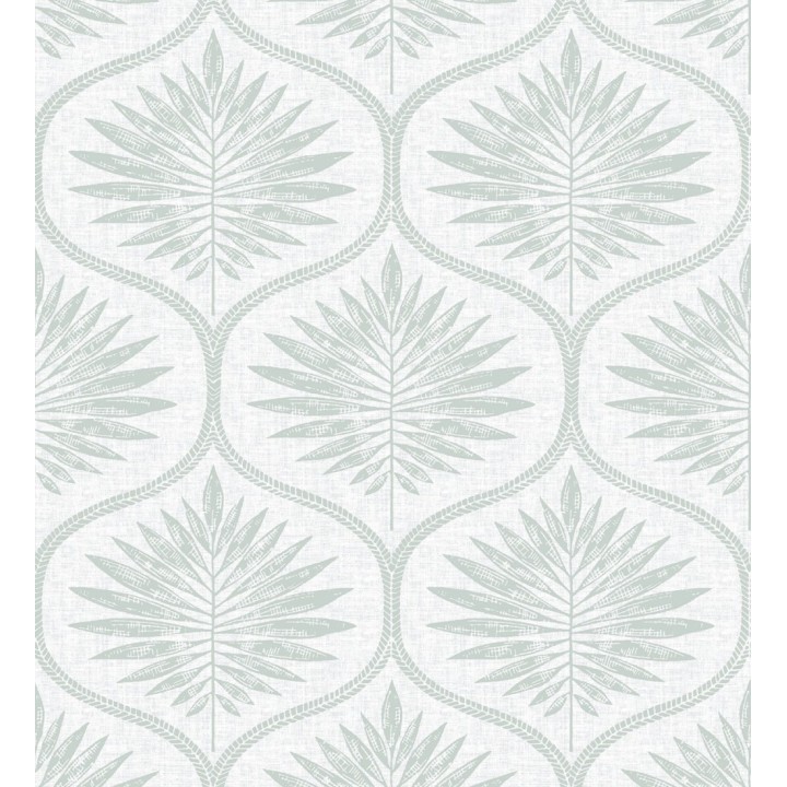 Papel pintado damasco con dibujo de hojas - Forest Ornaments 680703