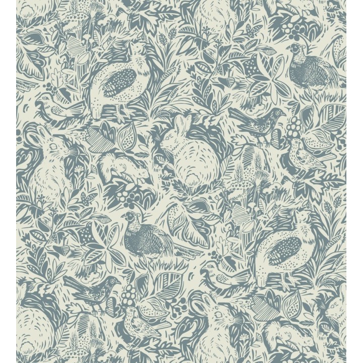 Papel pintado con conejos y animales de granja - Farm Garden 680708