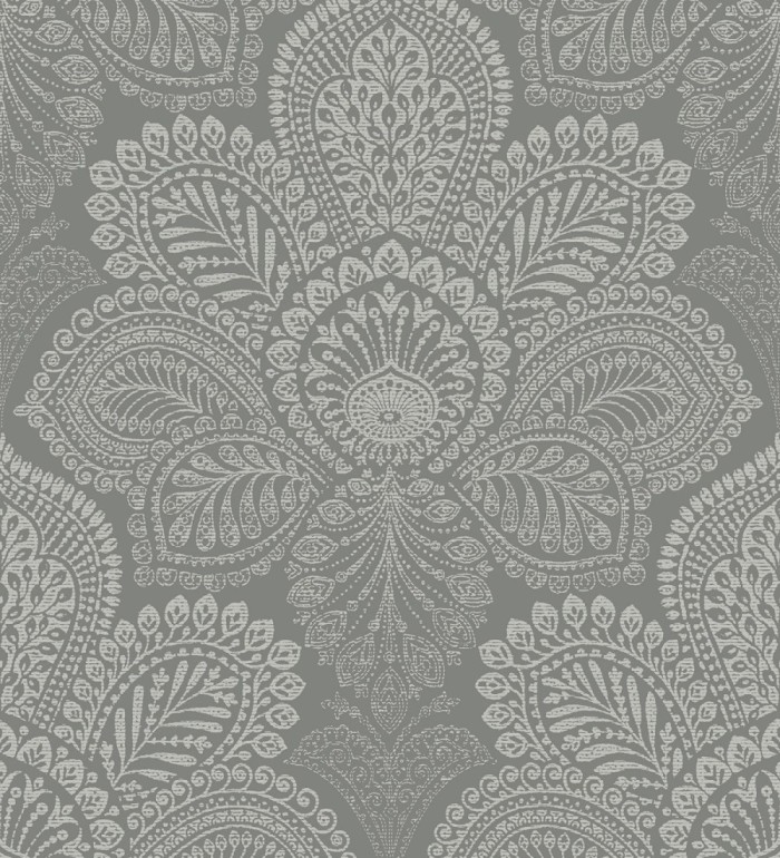 Papel pintado de flores grandes estilo hindú - Cardiff Flowers 680710