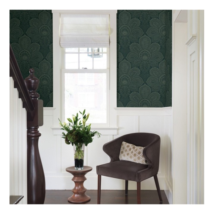 Papel pintado de flores grandes estilo hindú - Cardiff Flowers 680711