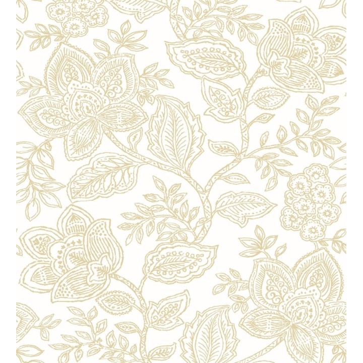 Papel pintado de flores dibujadas con estilo victoriano - Victorian Flowers 680714