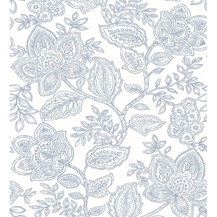 Papel pintado de flores dibujadas con estilo victoriano - Victorian Flowers 680717