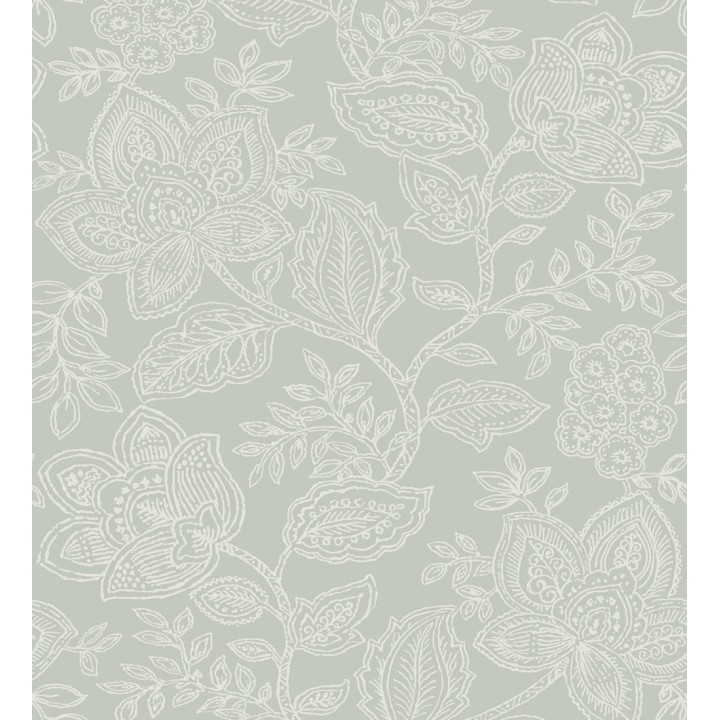 Papel pintado de flores dibujadas con estilo victoriano - Victorian Flowers 680718