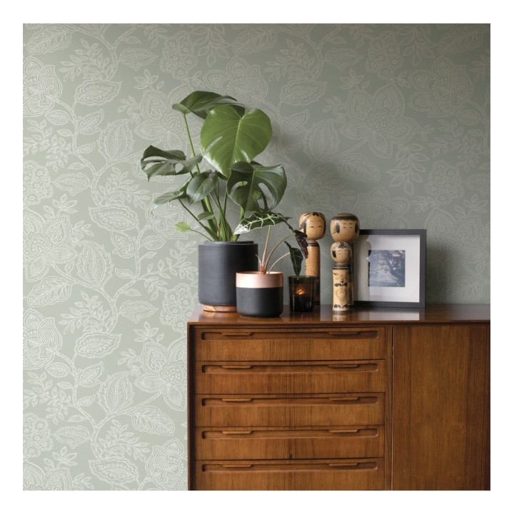 Papel pintado de flores dibujadas con estilo victoriano - Victorian Flowers 680718